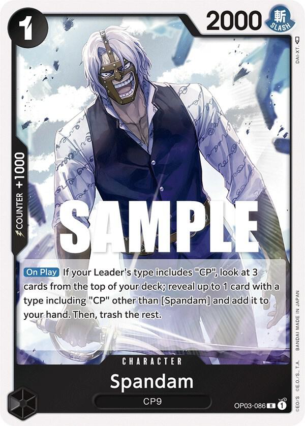 Spandam OP03-086 – Pillars of Strength | One Piece TCG