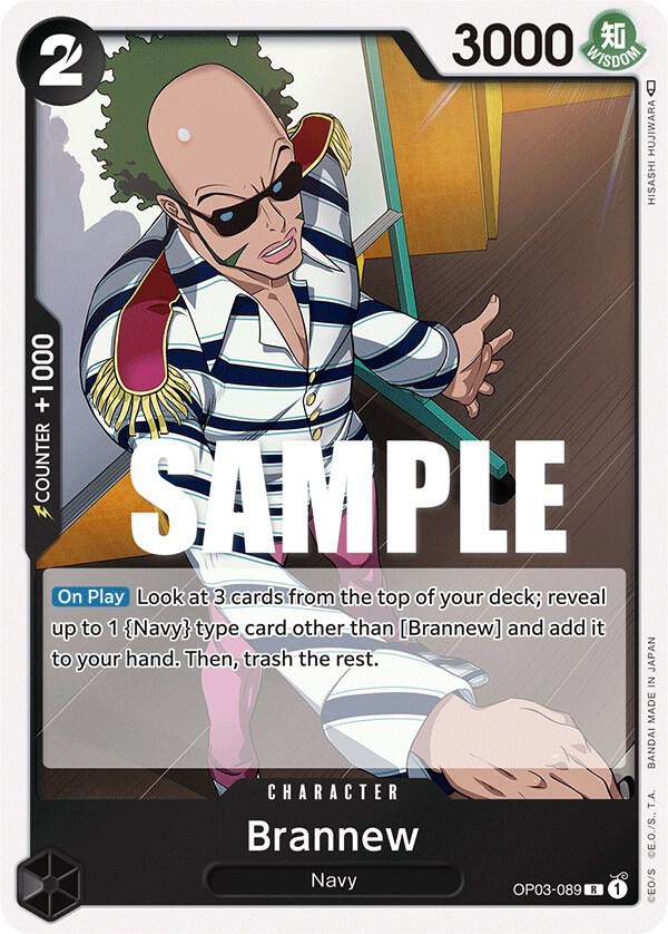 Brannew OP03-089 – Pillars of Strength | One Piece TCG