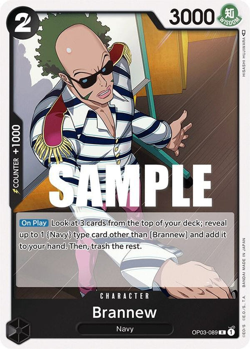 Brannew OP03-089 – Pillars of Strength | One Piece TCG