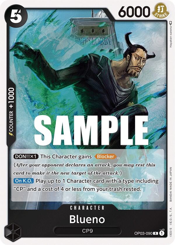 Blueno OP03-090 – Pillars of Strength | One Piece TCG