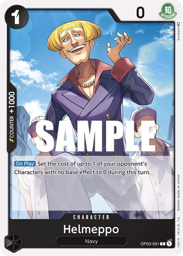 Helmeppo OP03-091 – Pillars of Strength | One Piece TCG