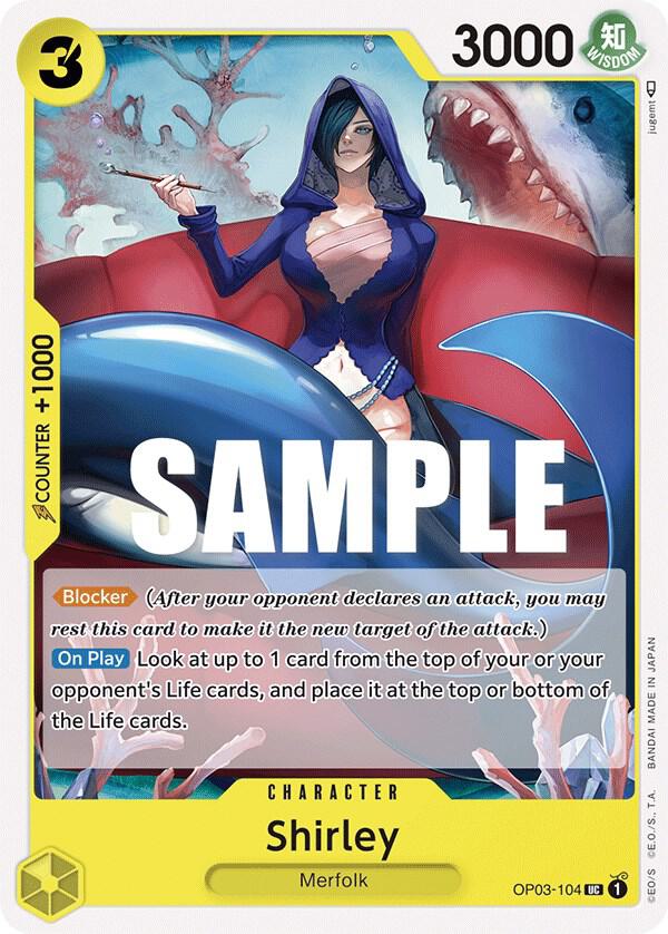 Shirley OP03-104 – Pillars of Strength | One Piece TCG
