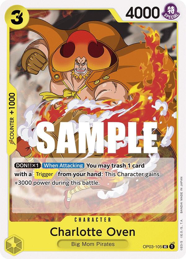 Charlotte Oven OP03-105 – Pillars of Strength | One Piece TCG