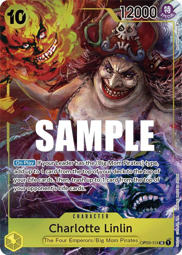 Charlotte Linlin Alternate Art OP03-114 – Pillars of Strength | One Piece TCG