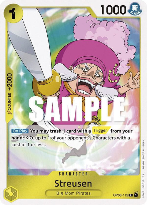 Streusen OP03-115 – Pillars of Strength | One Piece TCG