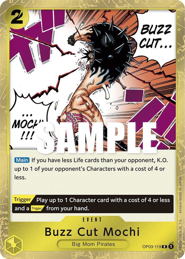 Buzz Cut Mochi OP03-119 – Pillars of Strength | One Piece TCG