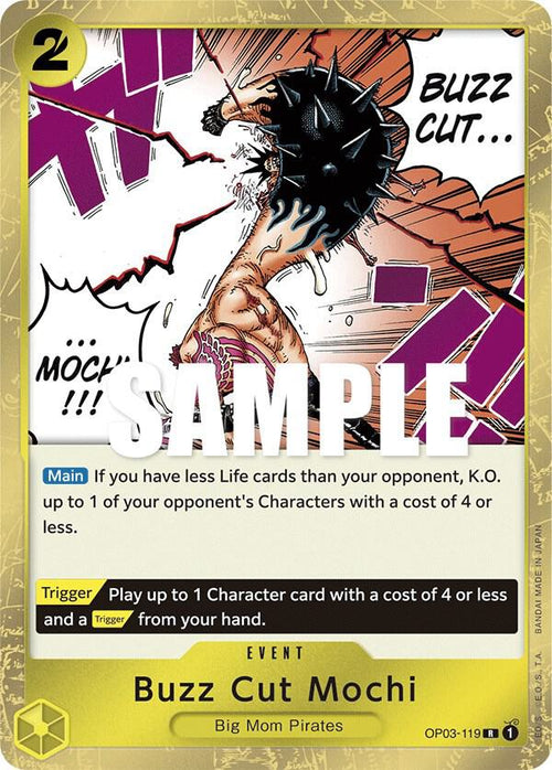 Buzz Cut Mochi OP03-119 – Pillars of Strength | One Piece TCG