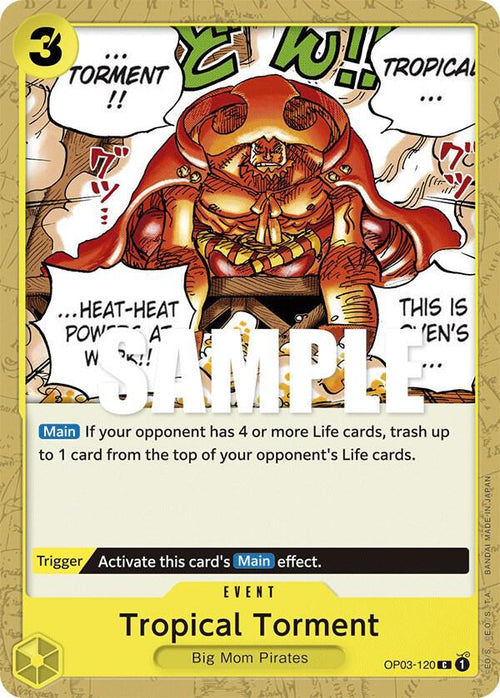 Tropical Torment OP03-120 – Pillars of Strength | One Piece TCG