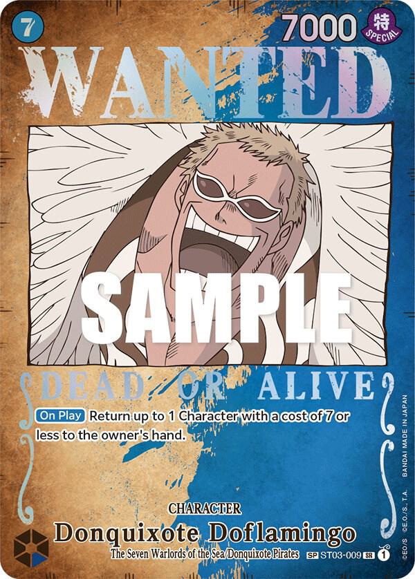 Donquixote Doflamingo (Wanted Poster) ST03-009 – Pillars of Strength | One Piece TCG