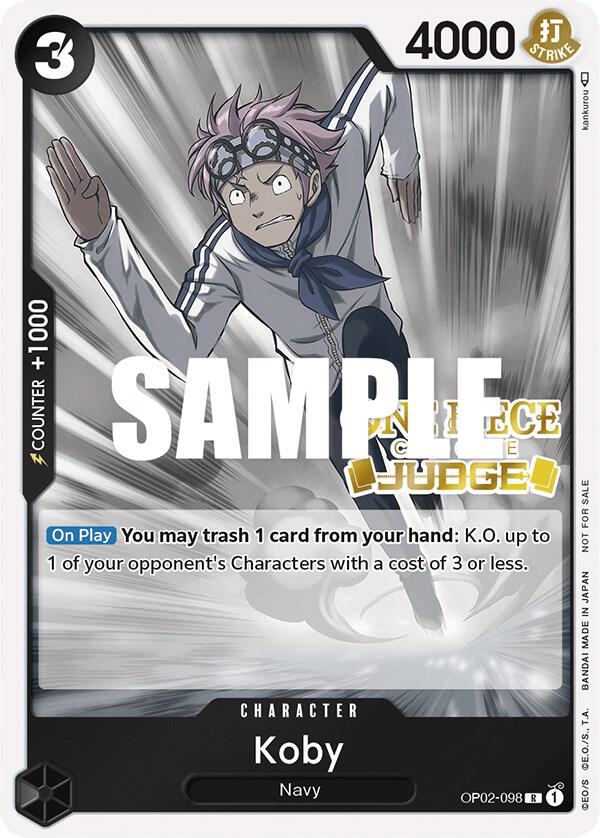 Koby Judge OP02-098 | One Piece TCG