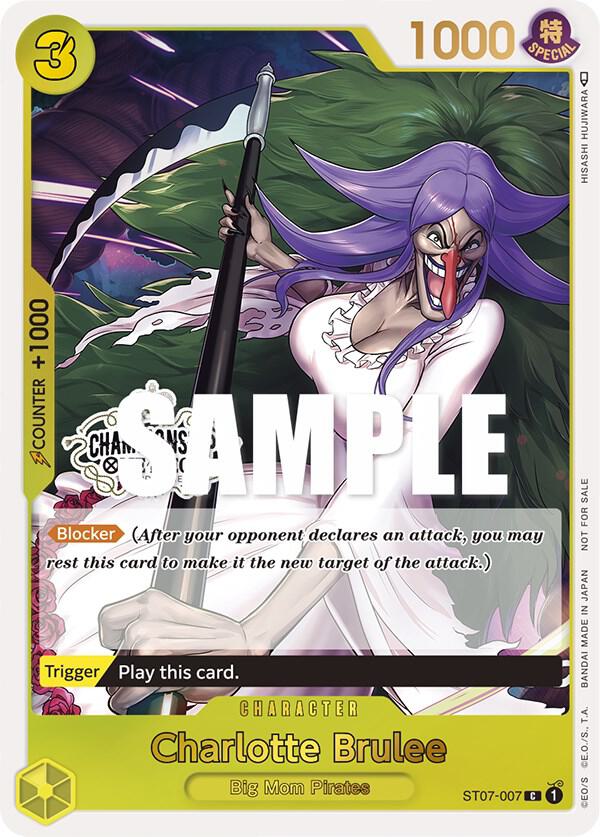 Charlotte Brulee Store Championship 2023 Participation Pack Vol.1 ST07-007 | One Piece TCG