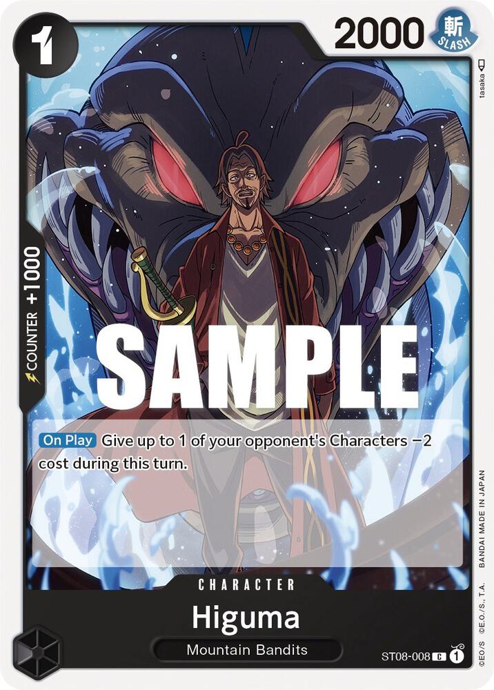 Higuma ST08-008 – Starter Deck 8: Monkey.D.Luffy | One Piece TCG