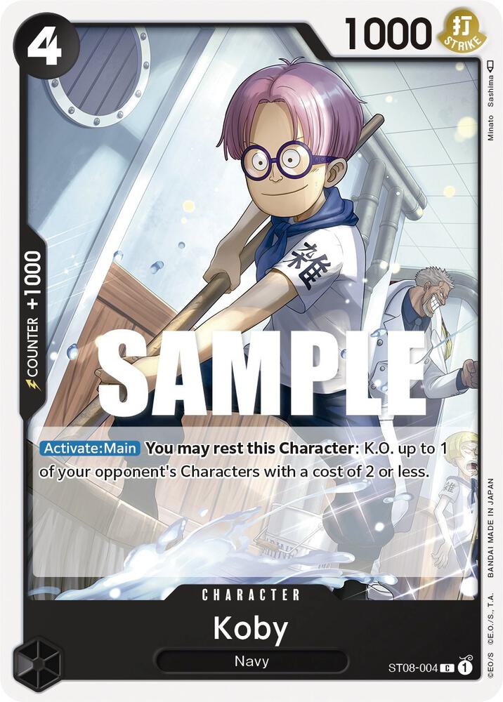 Koby ST08-004 – Starter Deck 8: Monkey.D.Luffy | One Piece TCG