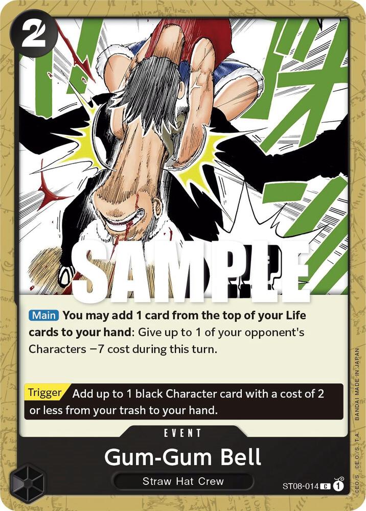 Gum-Gum Bell ST08-014 – Starter Deck 8: Monkey.D.Luffy | One Piece TCG