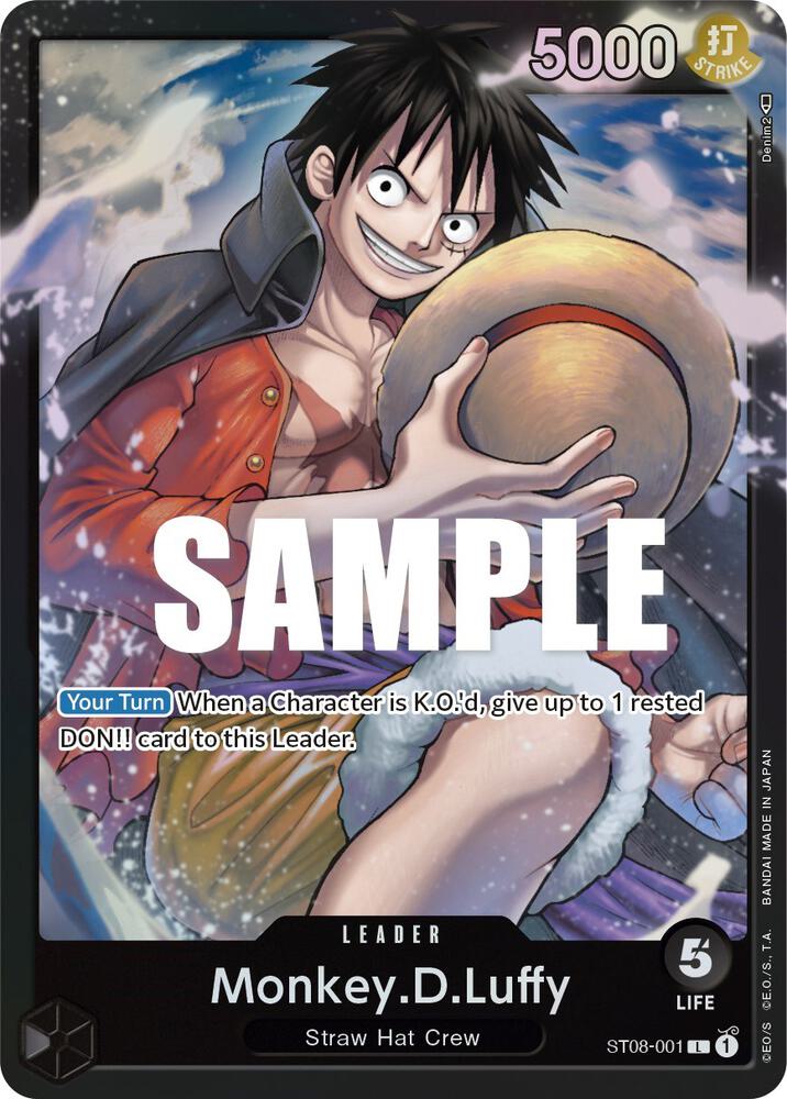 Monkey D. Luffy ST08-001 – Starter Deck 8: Monkey.D.Luffy | One Piece TCG