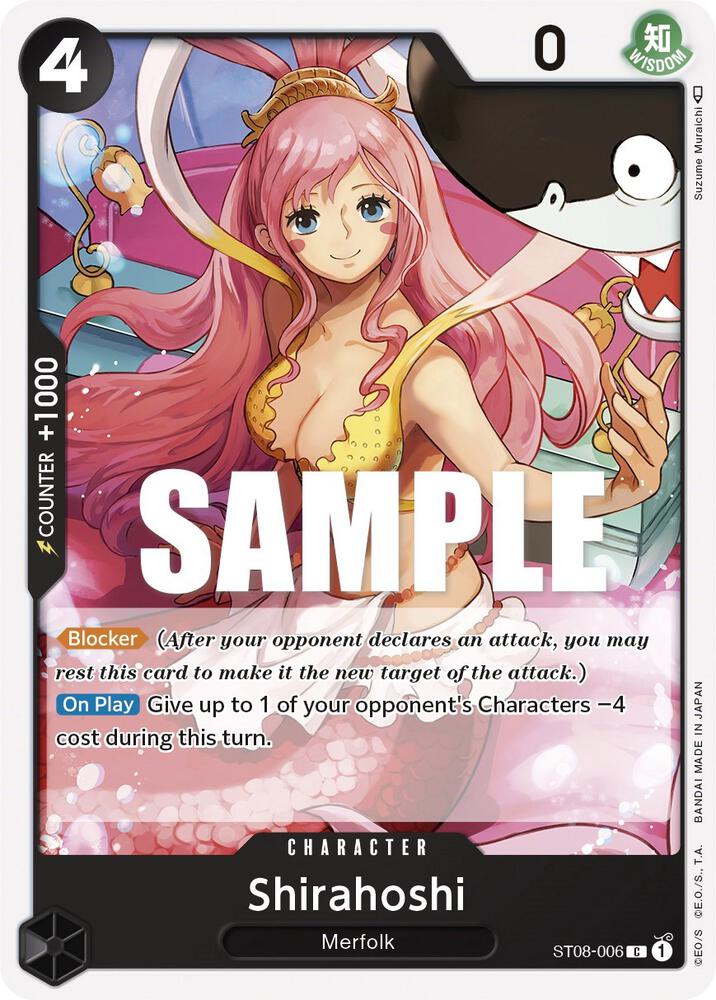 Shirahoshi ST08-006 – Starter Deck 8: Monkey.D.Luffy | One Piece TCG