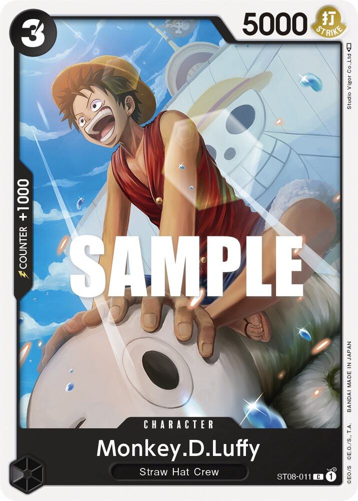 Monkey D. Luffy ST08-011 – Starter Deck 8: Monkey.D.Luffy | One Piece TCG