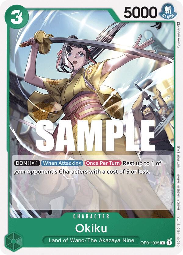 Okiku Tournament Pack Vol. 4 OP01-035 | One Piece TCG