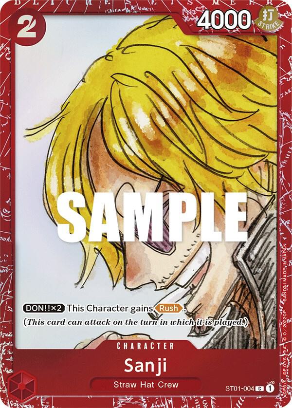 Sanji One Piece Film Red Promotion 2022 ST01-004 | One Piece TCG