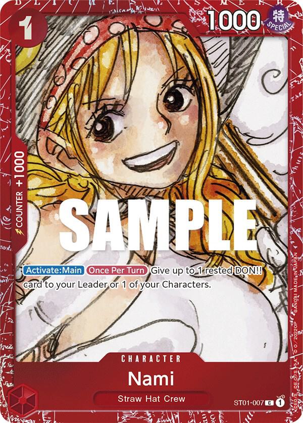 Nami One Piece Film Red Promotion 2022 ST01-007 | One Piece TCG