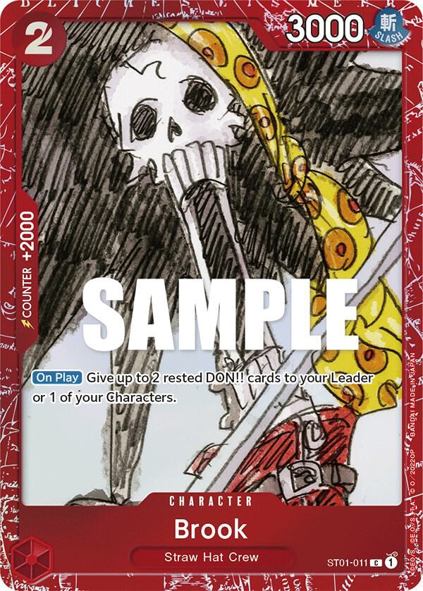 Brook One Piece Film Red Promotion 2022 ST01-011 | One Piece TCG