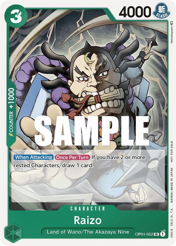 Raizo Event Pack Vol. 2 OP01-052 | One Piece TCG