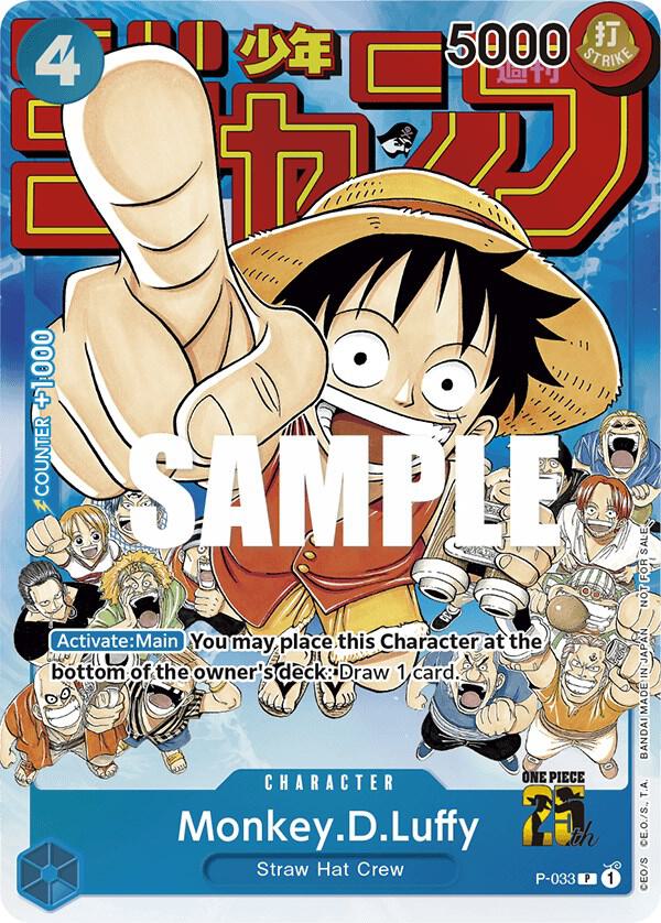 Monkey.D.Luffy Event Pack Vol. 2 P-033 | One Piece TCG