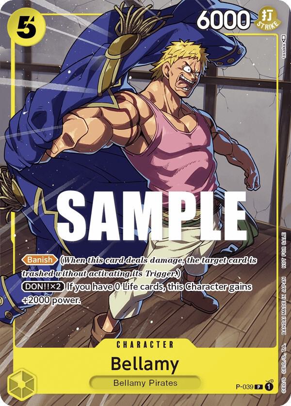 Bellamy Pirates Party Vol. 4 P-039 | One Piece TCG