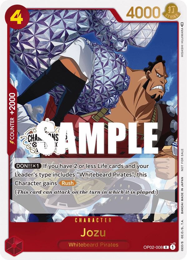 Jozu Store Championship Participation Pack Vol. 2 OP02-008 | One Piece TCG