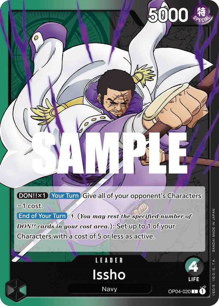 Issho OP04-020 – Kingdoms of Intrigue | One Piece TCG