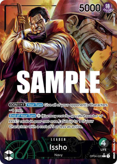 Issho Alternate Art OP04-020 – Kingdoms of Intrigue | One Piece TCG