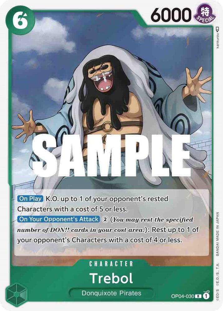 Trebol OP04-030 – Kingdoms of Intrigue | One Piece TCG