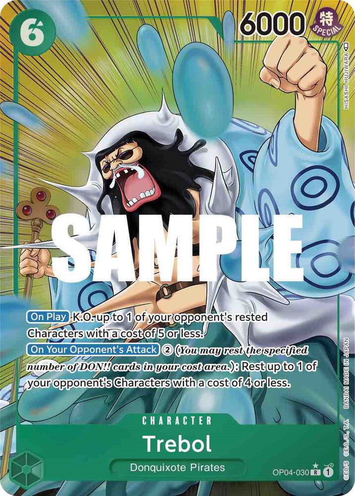 Trebol Alternate Art OP04-030 – Kingdoms of Intrigue | One Piece TCG