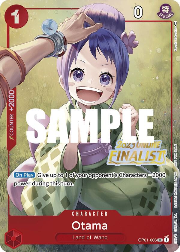 Otama Online Regional 2023 Finalist OP01-006 | One Piece TCG