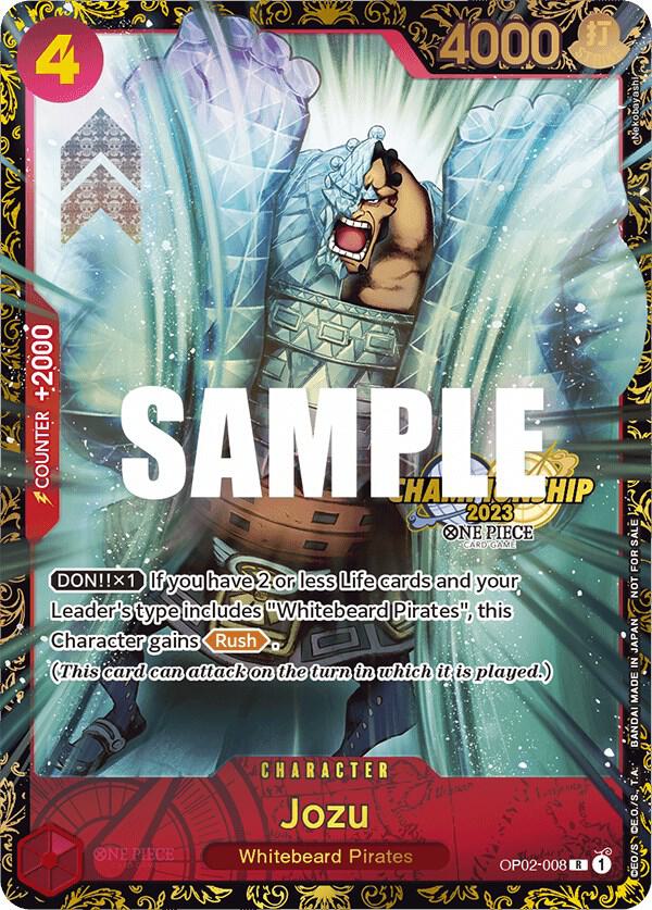 Jozu Championship 2023 OP02-008 | One Piece TCG