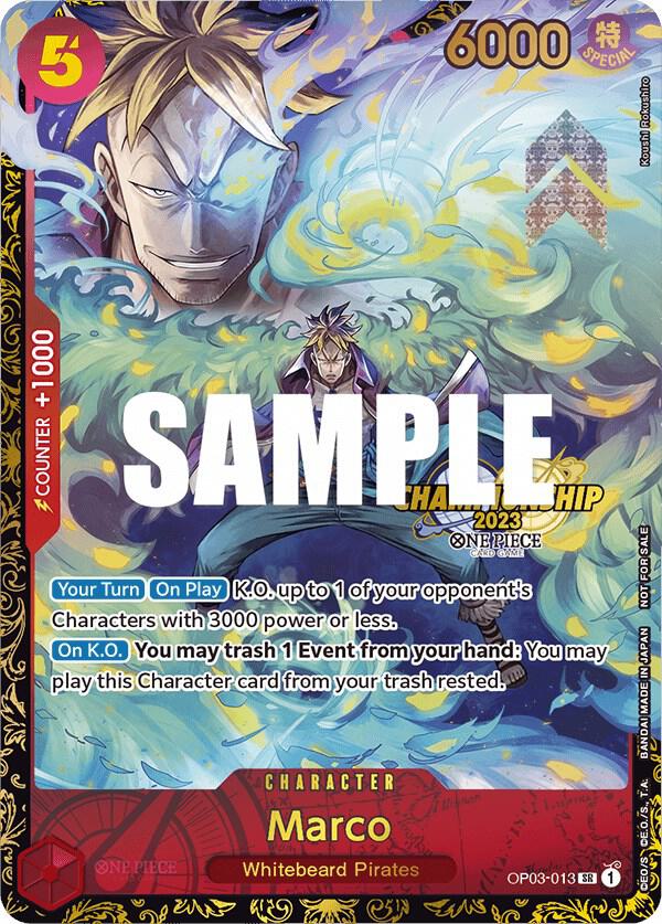 Marco Championship 2023 March OP03-013 | One Piece TCG