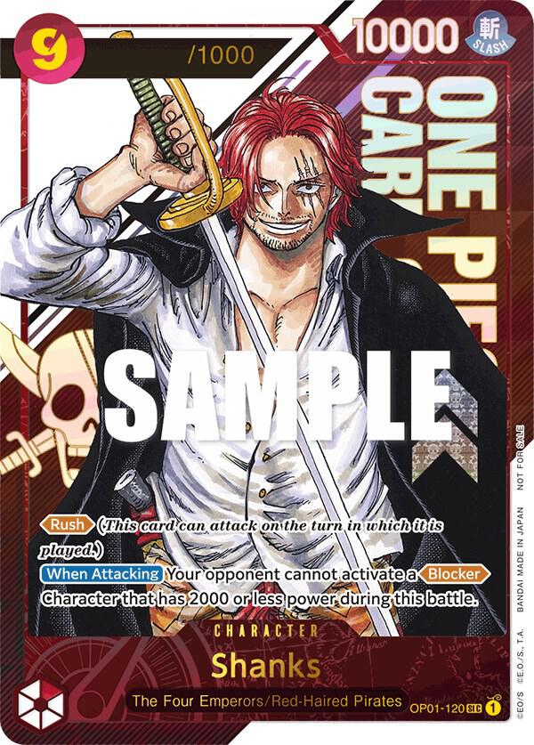 Shanks Championship 2023 Serialized Top Prize OP01-120 | One Piece TCG