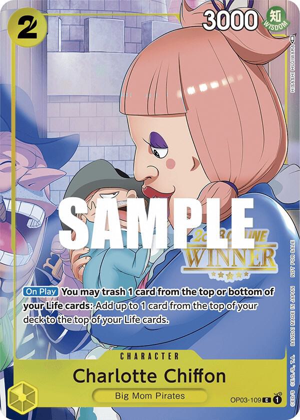 Charlotte Chiffon Online Regional 2023 Winner OP03-109 | One Piece TCG