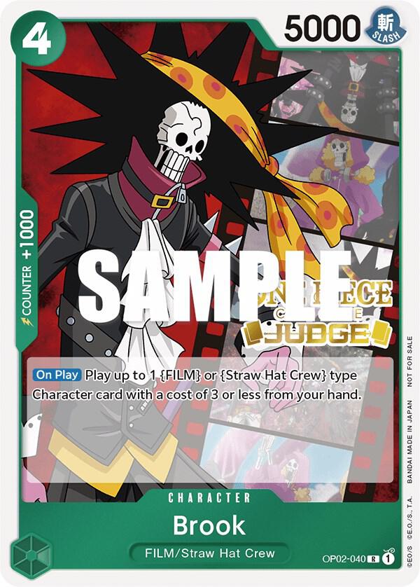 Brook Judge Pack Vol. 2 OP02-040 | One Piece TCG