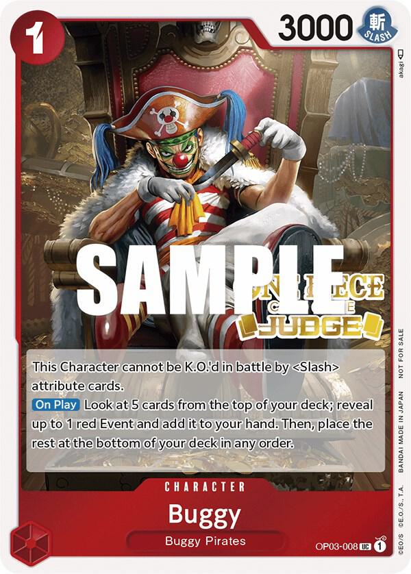 Buggy Judge Pack Vol. 2 OP03-008 | One Piece TCG