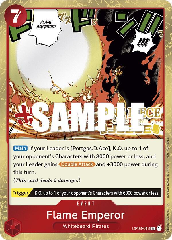 Flame Emperor Judge Pack Vol. 2 OP03-016 | One Piece TCG