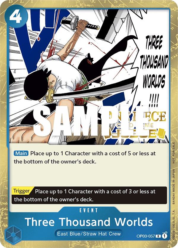Three Thousand Worlds Judge Pack Vol. 2 OP03-057 | One Piece TCG