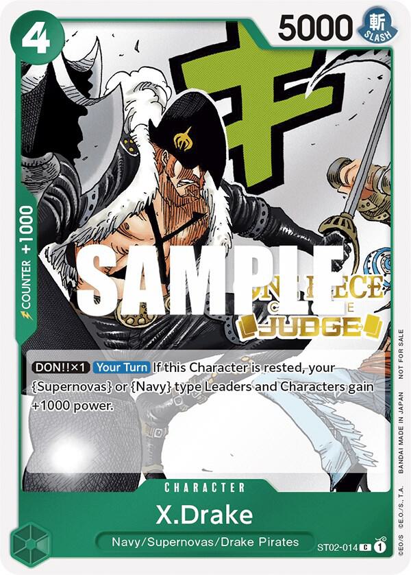 X.Drake Judge Pack Vol. 2 ST02-014 | One Piece TCG
