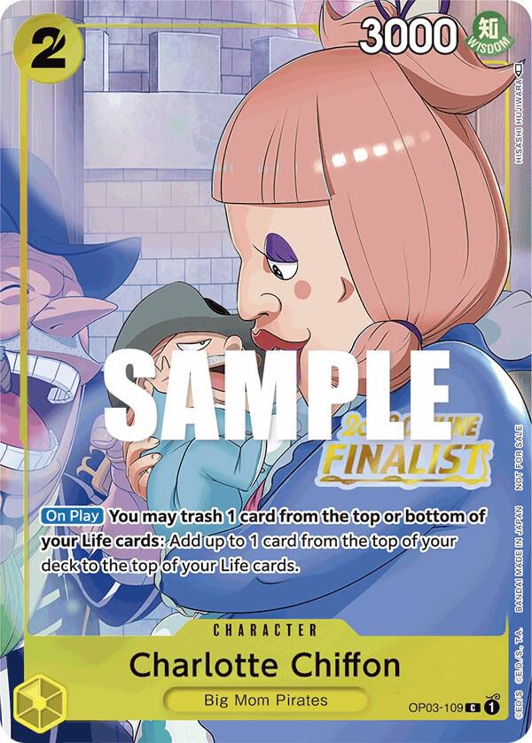 Charlotte Chiffon Offline Regional 2023 Finalist OP03-109 | One Piece TCG