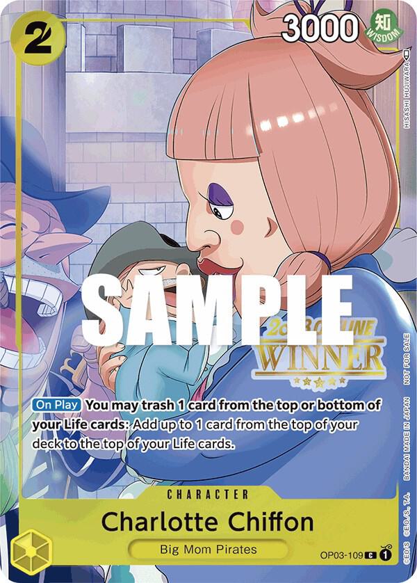 Charlotte Chiffon Offline Regional 2023 Winner OP03-109 | One Piece TCG