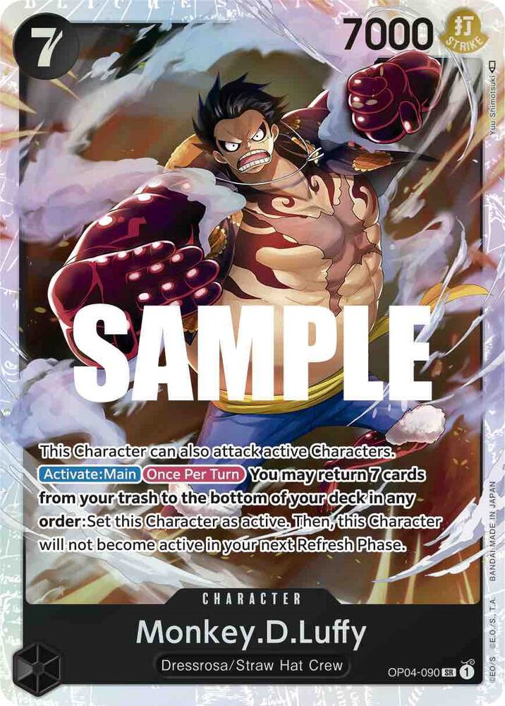 Monkey.D.Luffy OP04-090 – Kingdoms of Intrigue | One Piece TCG