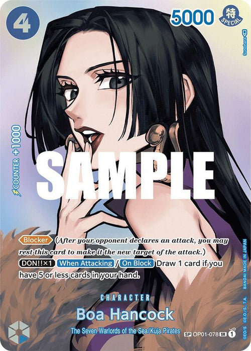 Boa Hancock SP OP01-078 – Kingdoms of Intrigue | One Piece TCG
