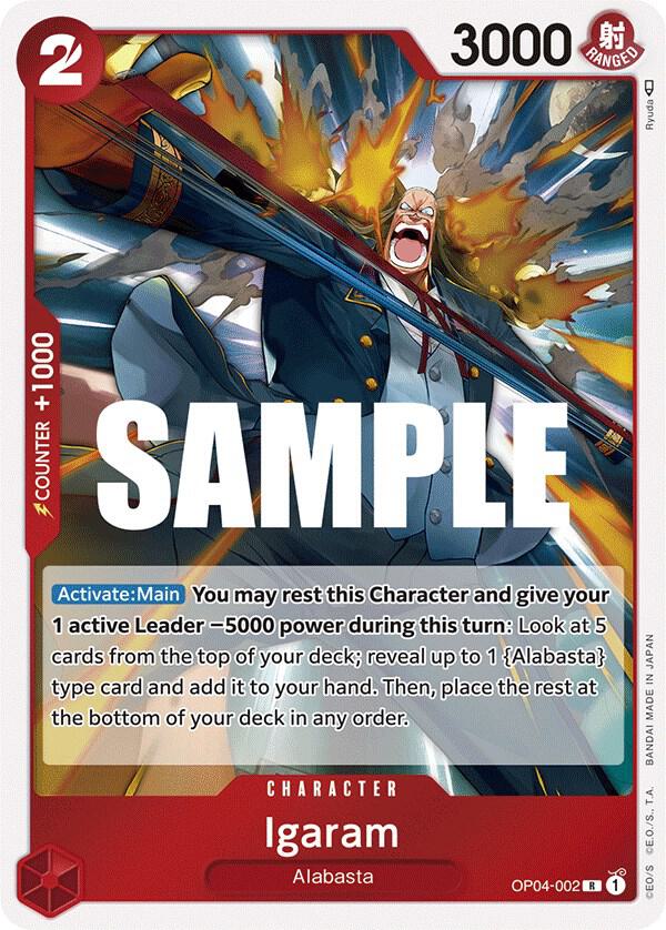 Igaram OP04-002 – Kingdoms of Intrigue | One Piece TCG