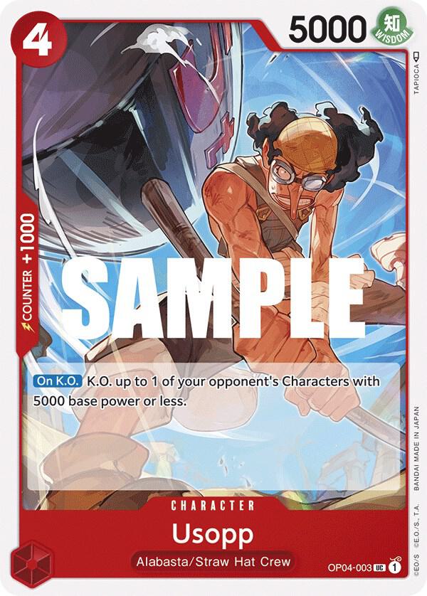 Usopp OP04-003 – Kingdoms of Intrigue | One Piece TCG