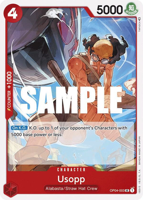 Usopp OP04-003 – Kingdoms of Intrigue | One Piece TCG